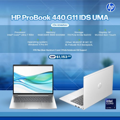 ✨ HP ProBook 440 G11 កុំព្យូទ័រយួរដៃដែលរួមបញ្ចូលគ្នានូវភាពទាន់សម័យ