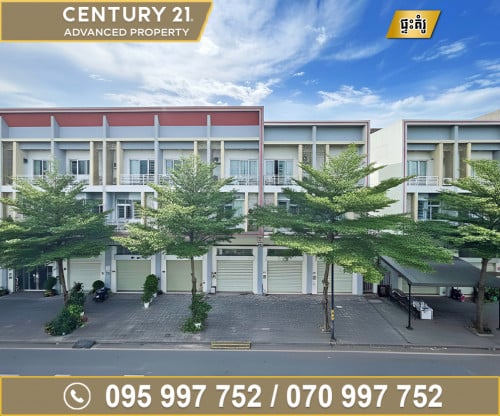 🏠 ផ្ទះអាជីវកម្ម (SH) សម្រាប់ជួល ក្នុងបុរី ឌឹមេគង្គរ៉ូយ៉ាល់ ផ្លូវជាតិលេខ6A