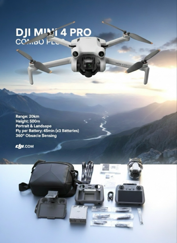 Dji mini 4pro combo plus