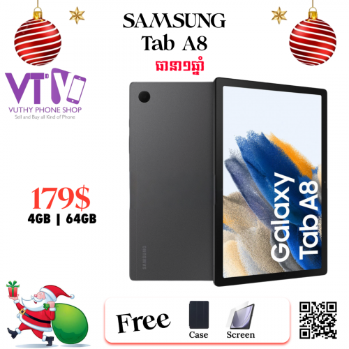 Galaxy Tab A8 (ថ្មី ធានា១ឆ្នាំ)