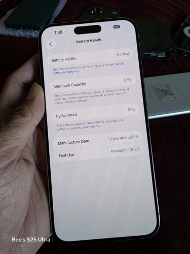 iPhone 15 Pro Max 256g 99%