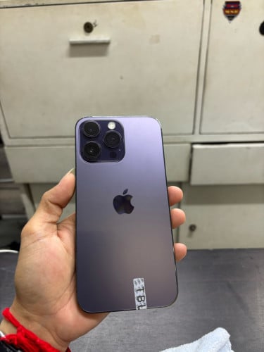 Iphone14pro max 256G ZA sim2 ម៉ាសុីនស្រុីនដូរអេក្រង់ ថ្ម85%