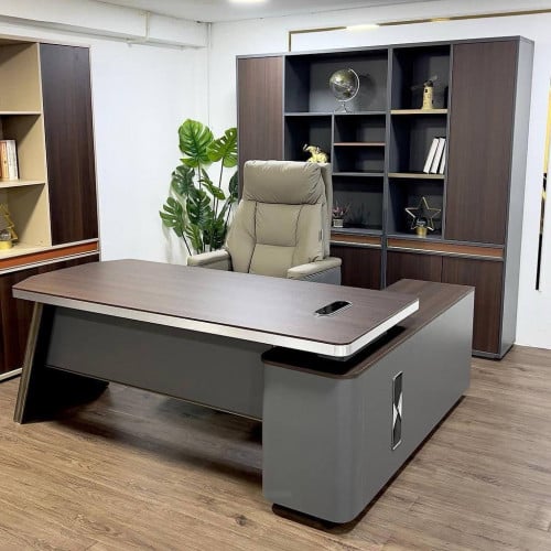 L- shaped office desk