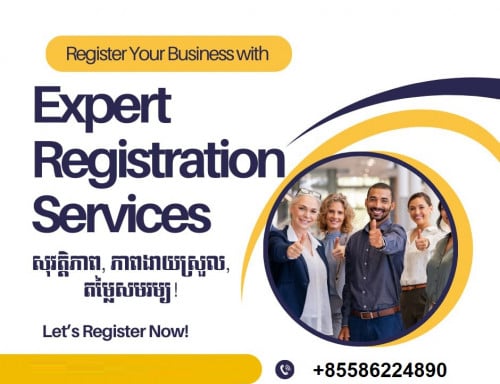 MOC Online Business Registration system need to new business or apply for a license? Cost : 1400$
