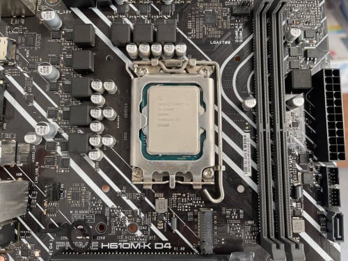 Mother board Asus Prime H610M-K D4 and CPU i5 13400F
