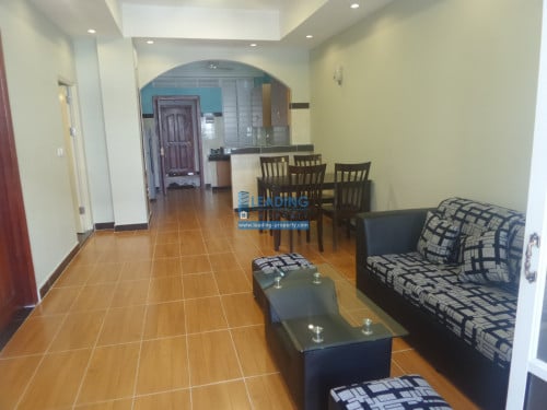 N392 | Nice Apartment 2 Bedrooms For Rent in BKK2 Free Wifi
