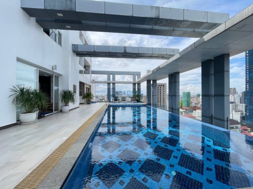 N395 | Swimming Pool and Gym, Serviced Apartment For Rent 1 Bedroom