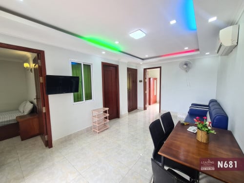 N681 | Elevator Fully Furnished 3 Bedrooms Apartment For Rent