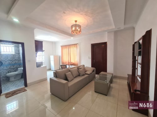 N686 | Nice Apartment 1 Bedroom in Toul Kork For Rent Free Wifi