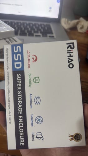 RiHao ssd super storage enclosure box 40gbps
