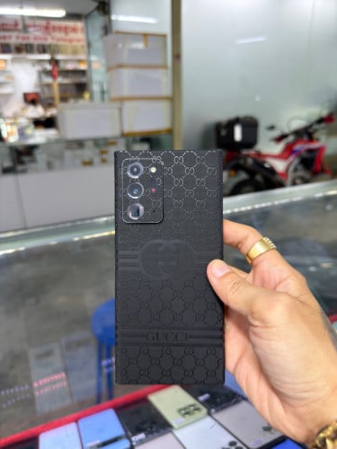 Samsung Note 20 Ultra 5G Korea Ram12GB HD256GB Phone Condition 96% , ឆ្នូតអេក្រង់មួយខ្សែ , បែកខ្នង