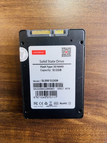 SSD Colorful 512GB