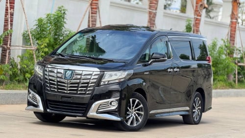 TOYOTA ALPHARD 2015 TOP OPTION HYBRID តាបឡូស៊ីនដៃលេខស៊ីន