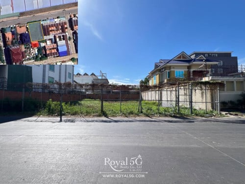 ដីសម្រាប់ជួលជិតផ្សារឈូកមាស