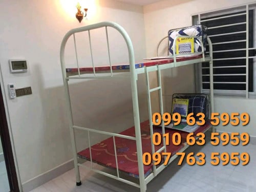 ឈុតគ្រែ2ជាន់ជាមួយពូកស្នោរ 1.0mx2.0m