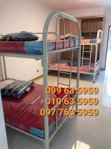 ឈុតគ្រែ2ជាន់សរ ជាមួយពូក 1.0mx2.0m