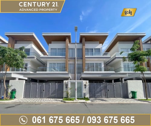 🏘 វីឡាភ្លោះ (Sunflower-A) ក្នុងបុរី អ័រគីដេ ពោធិ៍ចិនតុង ត្រូវការលក់បន្ទាន់ខ្លាំង