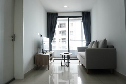 🏢 2-Bedroom Condo on High Floor | The Bridge – For Rent 600$/Month