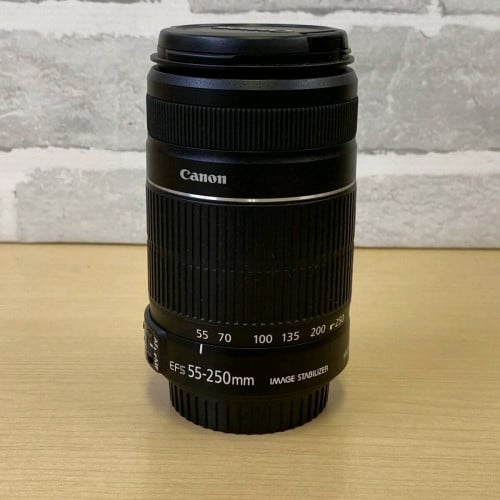លក់ឡេន Zoom EF-S 55-250mm IS តម្លៃ9️⃣❌💲