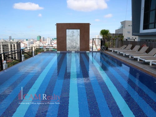 1 bedroom serviced apartment for rent in BKK1