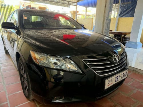 Camry Hybrid 2008 ម្ចាស់ដេីម​ ពណ៌​ខ្មៅ​ ក្នុងលឿង​ MCធំ​ 2BY