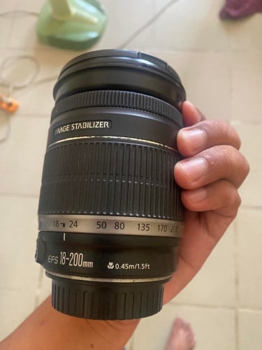 Canon Camera 18mm-200mm