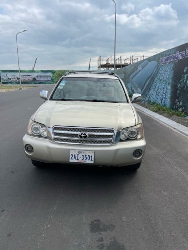 Car for sale Highlander 03 V6 pong1 ឡានស្អាតអត់ច្រេះ អត់បុក ទឹកថ្នាំនៅស្រី