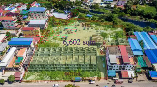 Flat House / Shophouse Building for Sale: Prime Income-Producing Asset in Phnom Penh