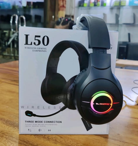 Gaming Headset  ❤️Wireless and Bluetoothប៉ុងទន់