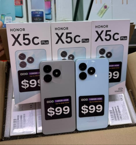 HonerX5Cplus(8g*+128g)ថ្មី