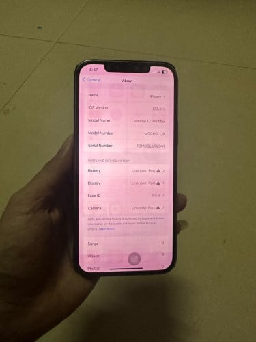 IPhone 12 Pro mak អត់ស្គេនខ្សោយwifi បែកខ្នងក្រោយអេដូចរូប