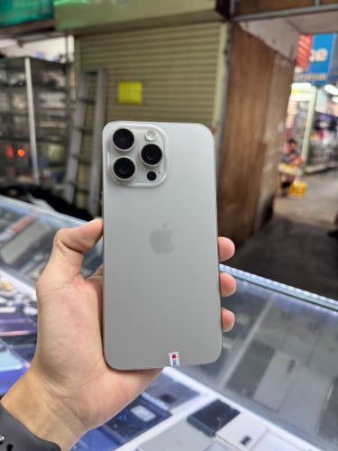 Iphone 15 Pro max 256G ZA sim2 សានុំស្រុីន ថ្ម87% ស្ទើរតួរតិចៗ