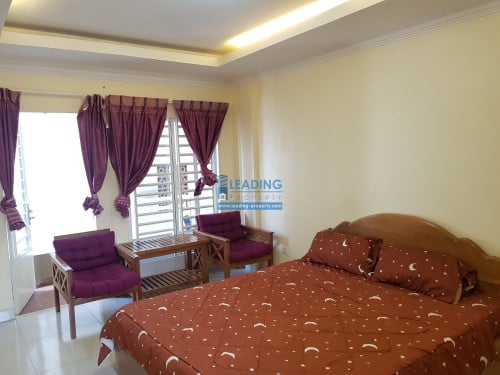 N341 | Furnished Studio Apartment For Rent With Private Balcony in BKK3 For Rent