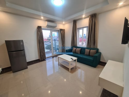 N970 | Fully Furnished Apartment 1 Bedroom For Rent Near Boeng Trabek Market