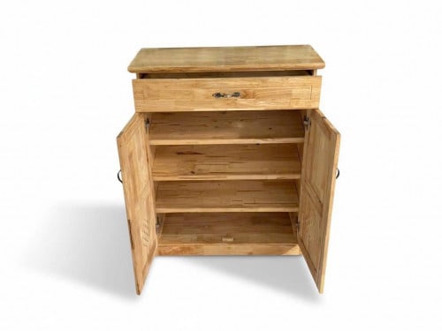Shoes rack wood available in stock