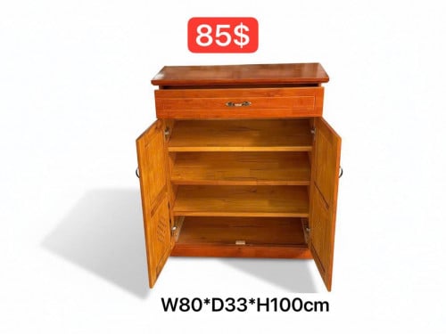 Shoes rack wood available in stock