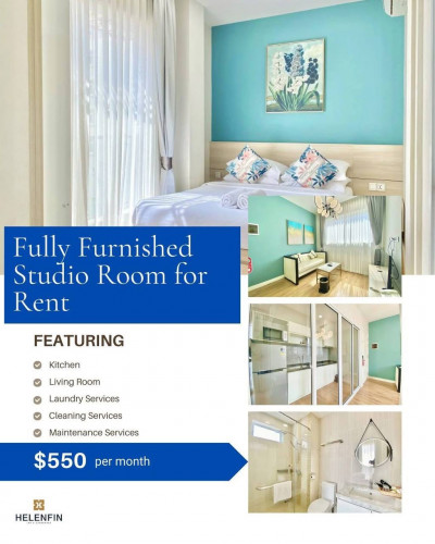 Studio Room apartment For Rent BKK1