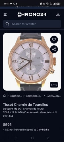 Tissot Chemin Des Tourelles Automatic