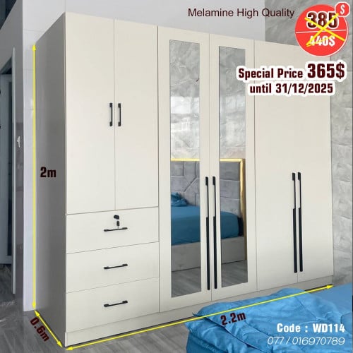 Waredrobe 2.2mx2m Big Promotion