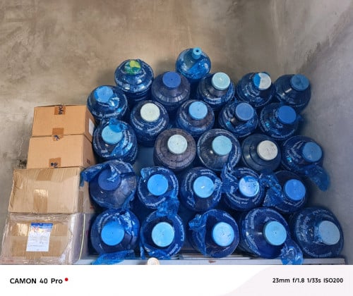 ធុងទឹកបរិសុទ្ធ ឡៃឡុង នៅថ្មីស្អាត