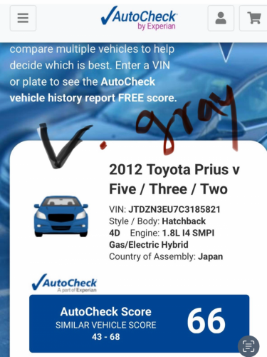 បើកទូស្អែកសៅរ៍ 15600$ Telegram 069688814 Prius V 012 option5