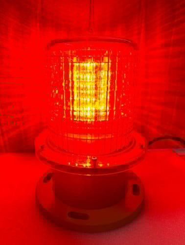 អំពូល Obstruction lamp220V- 20W-3000K- IP65 ថ្មី