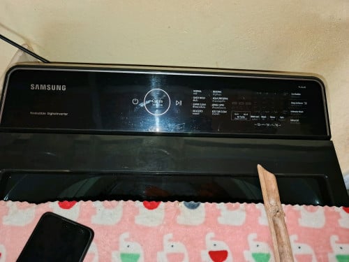 ម៉ាសុីនបោកខោអាវsamsung024 10kg សេងវិញរើទៅខេត្តវិញ