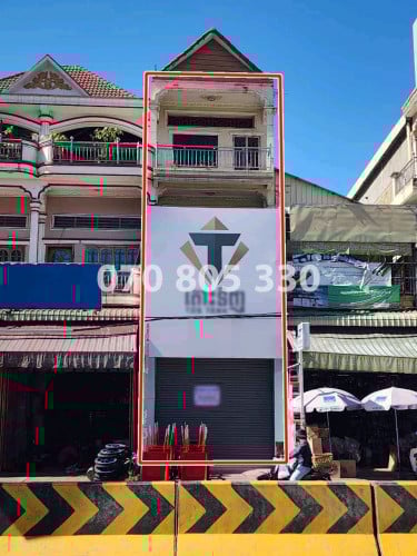 ផ្ទះអាជីវកម្មសំរាប់ជួល | Shophouse for rent