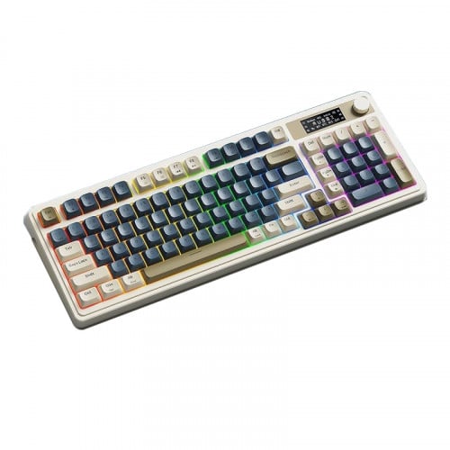 AULA S99 Pro 3 Modes Silicone Gaming Keyboard (Silence) Resto Gray Color