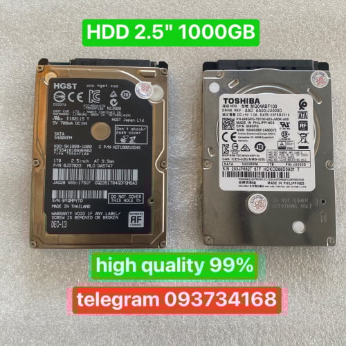 HDD 2.5" 1TB=15$ (healthy 100%)