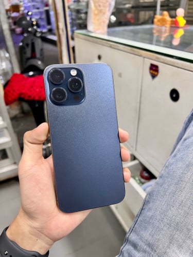 iPhone 15 pro max 512G ZP Sim2 eSIM សានុំស្រុីនណែន ថ្ម85% ស្ទើតួរ ស្ព័រតិច