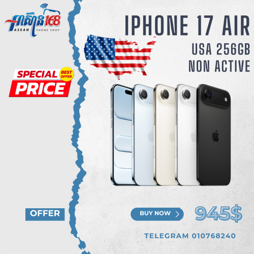 iPhone 17 Air 256GB LLA  945$