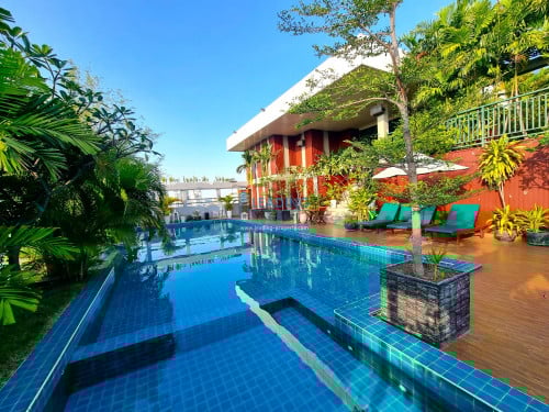N375 | BKK1 - Nice Serviced Apartment 1 Bedroom with Pool and Gym