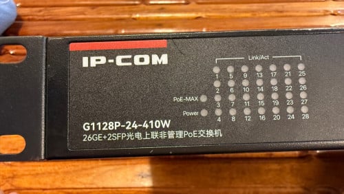 Switch IP-COM PoE Gigabit